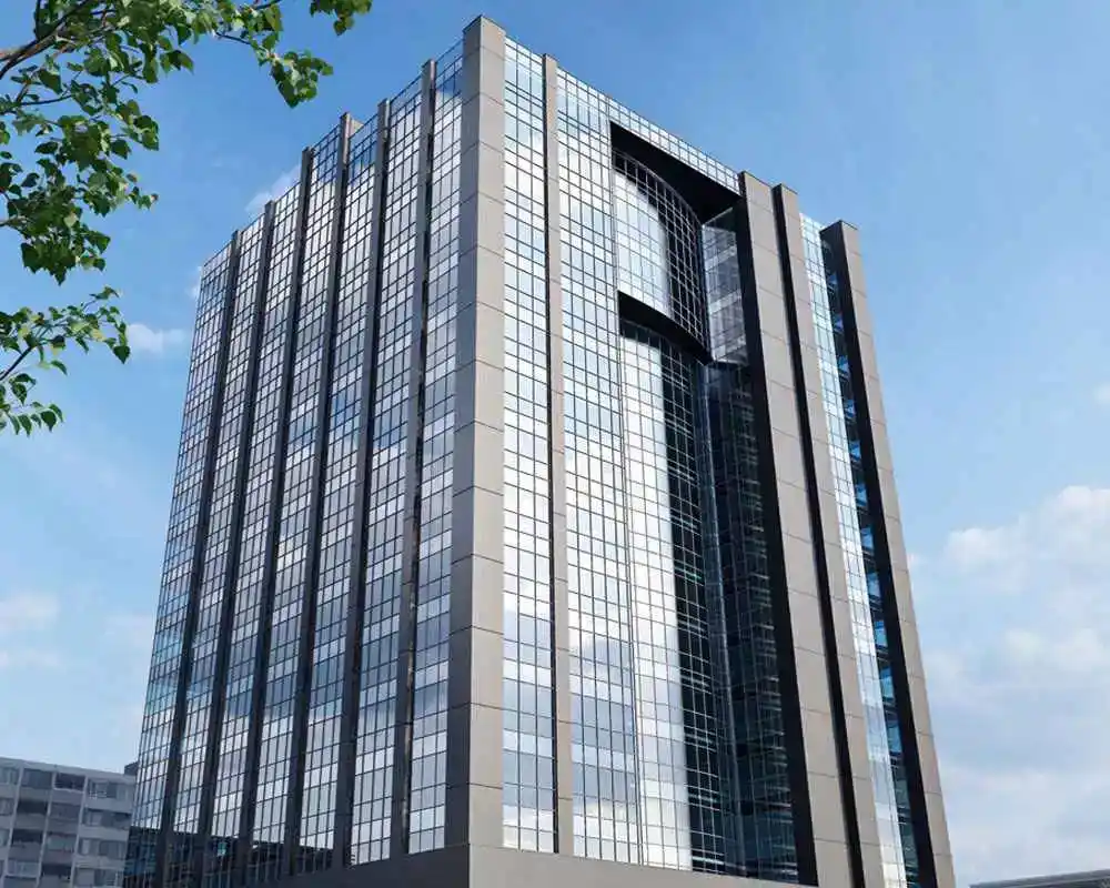 کرتین وال بانک تجارت